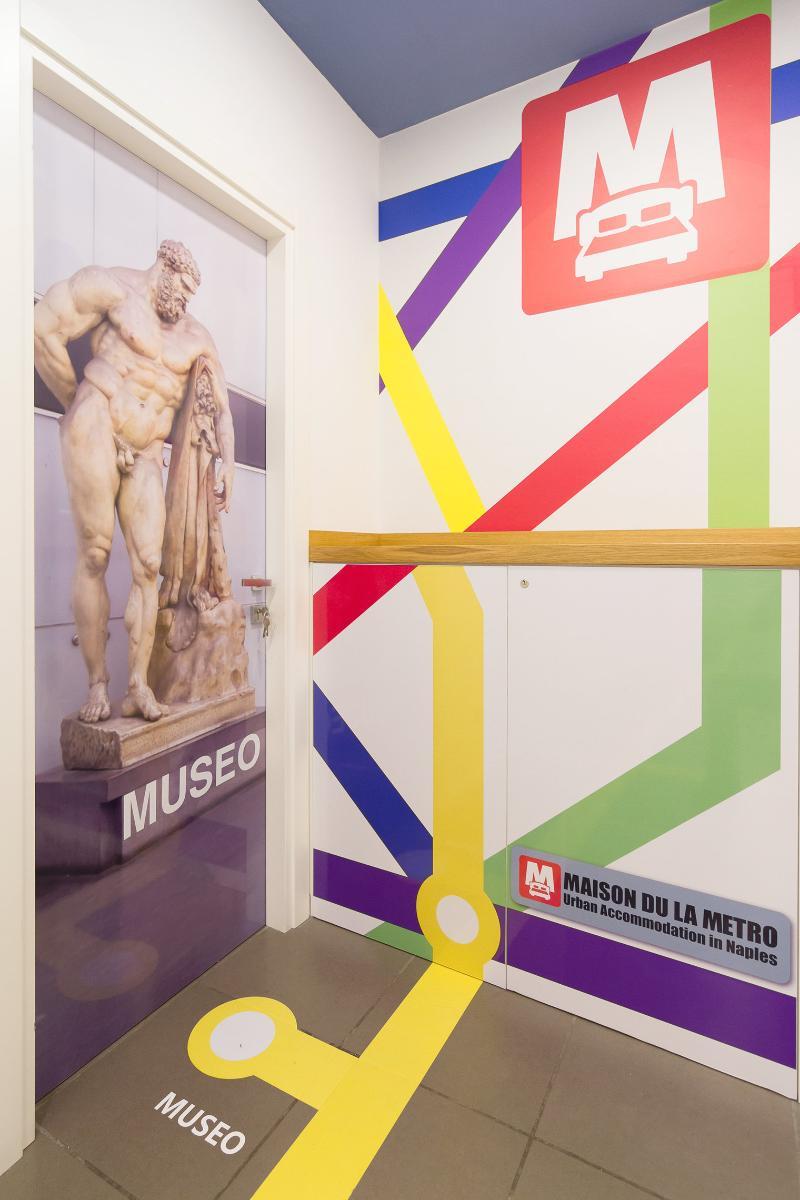 Maison Du La Metro Napoli Eksteriør bilde